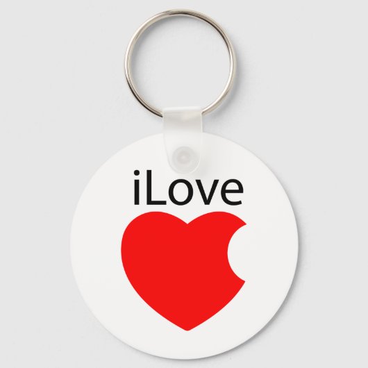 iLove sleutelhanger (Voorkant)