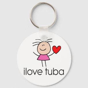iLove Tuba Gift Sleutelhanger