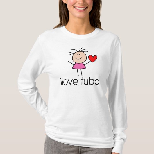 iLove Tuba Gift T-shirt (Voorkant)