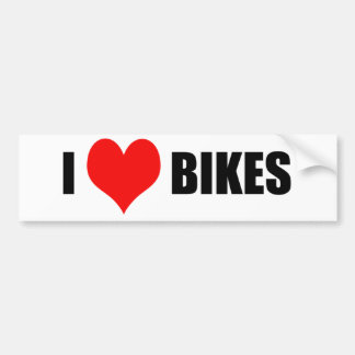 Ilovebikes Bumpersticker