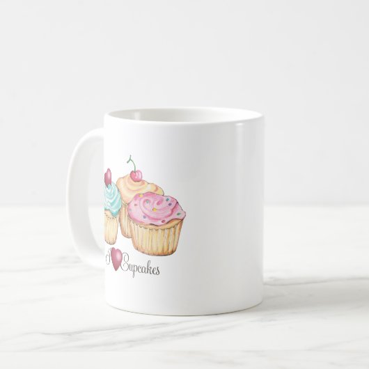 ILoveCupcakes Koffiemok (Voorkant links)