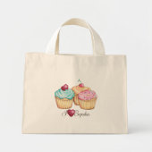 ILoveCupcakes Mini Tote Bag (Voorkant)