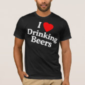 ilovedrinkingbeers t-shirt (Voorkant)
