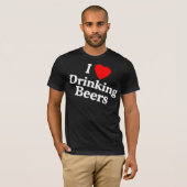 ilovedrinkingbeers t-shirt (Voorkant volledig)
