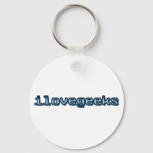ilovegeeks sleutelhanger (Voorkant)