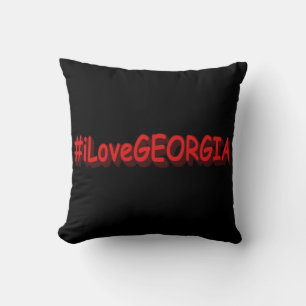 "#iLoveGEORGIA " Cute Design. Bestel nu Kussen