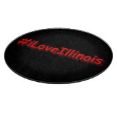 "#iLoveIllinois " Cute Design. Bestel nu Snijplank (Hoek)