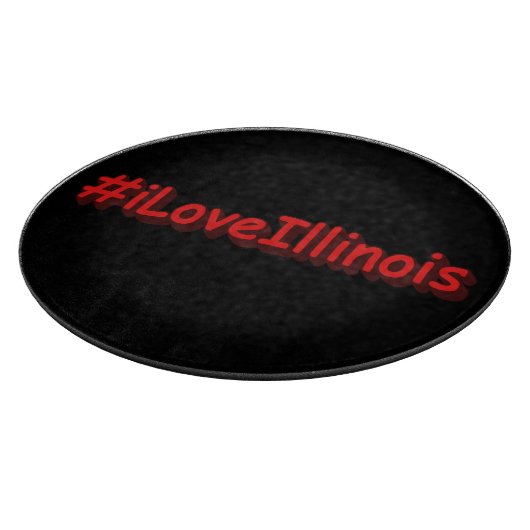 "#iLoveIllinois " Cute Design. Bestel nu Snijplank (Hoek)