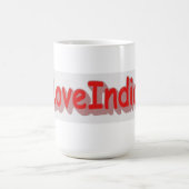 "#iLoveIndiana " Cute Design. Bestel nu Koffiemok (Center)