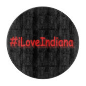 "#iLoveIndiana " Cute Design. Bestel nu Snijplank (Voorkant)