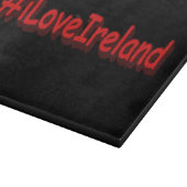 "#iLoveIrelands" Cute Design. Bestel nu Snijplank (Hoek)