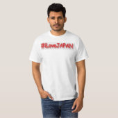 "#iLoveJAPAN" Cute Design. Bestel nu T-shirt (Voorkant volledig)
