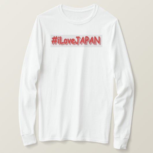 "#iLoveJAPAN" Cute Design. Buy Now T-shirt (Design voorkant)