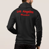 "#iLoveLA" Cute Design. Bestel nu Hoodie (Achterkant)