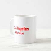 "#iLoveLA" Cute Design. Bestel nu Koffiemok (Voorkant links)