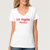 "#iLoveLA" Cute Design. Bestel nu T-shirt (Voorkant)