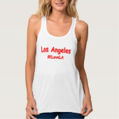 "#iLoveLA" Cute Design. Bestel nu Tanktop (Voorkant)