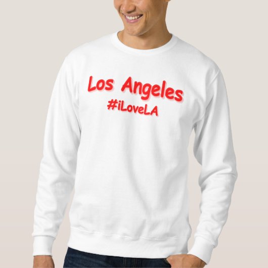 "#iLoveLA" Cute Design. Bestel nu Trui (Voorkant)