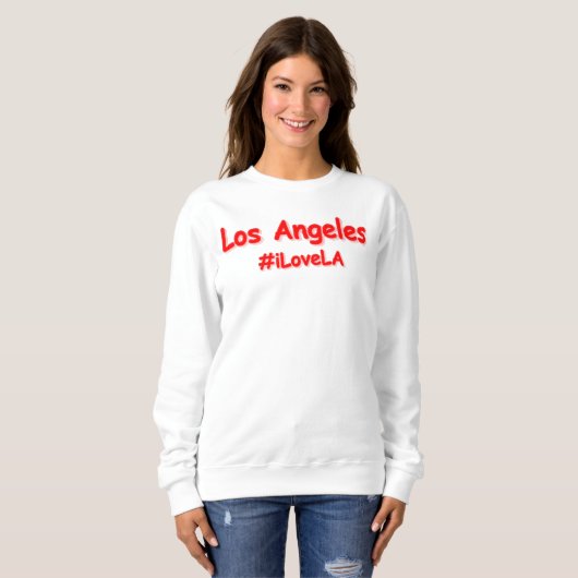 "#iLoveLA" Cute Design. Bestel nu Trui (Voorkant volledig)