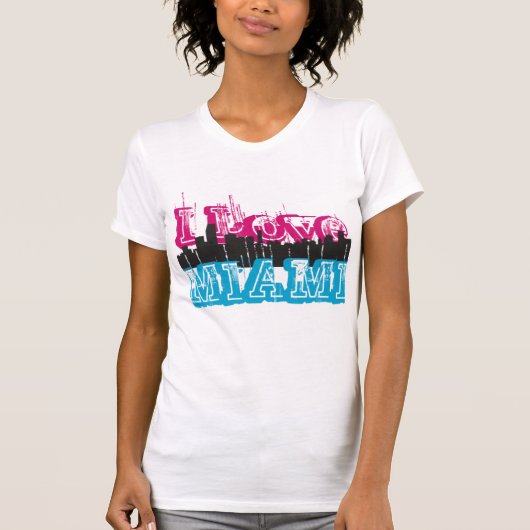 ilovemiami t-shirt (Voorkant)