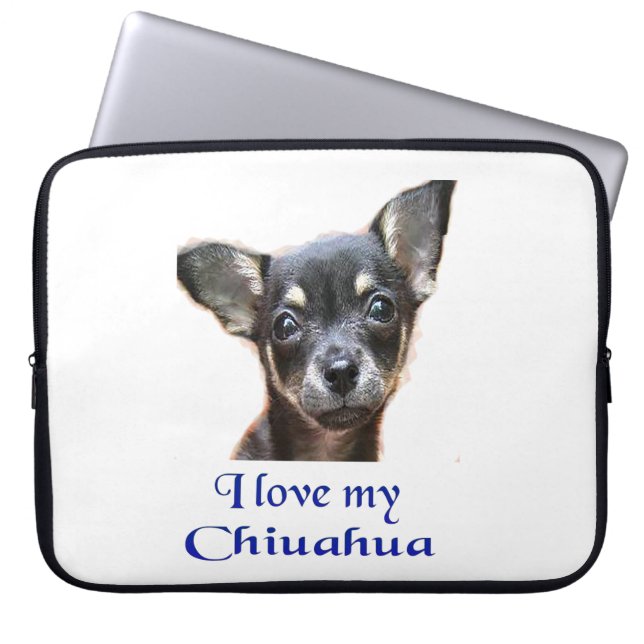 Ilovemychiwawatee Laptop Sleeve (Voorkant)