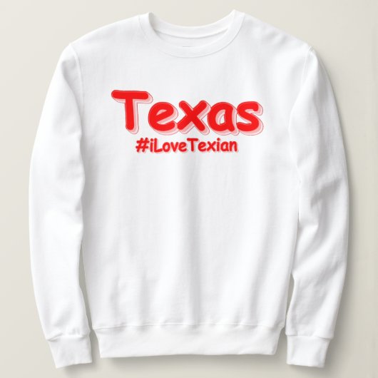 "#iLoveTexian " Cute Design. Nu kopen T-Shirt (Design voorkant)