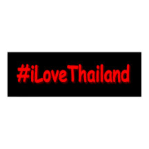 "#iLoveThailand" Cute Design. Bestel nu
