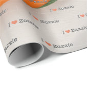 #ILoveZazzleInpakpapier Cadeaupapier (Rol Hoek)