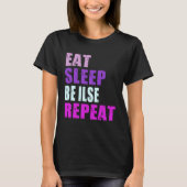 Ilse Eat Sleep Be Repeat Ilse T-shirt (Voorkant)