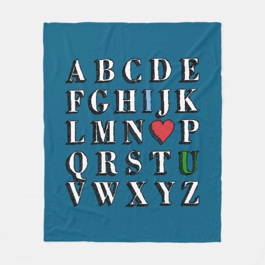 ILU FLEECE DEKEN (Voorkant)