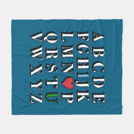 ILU FLEECE DEKEN (Voorkant (Horizontaal))