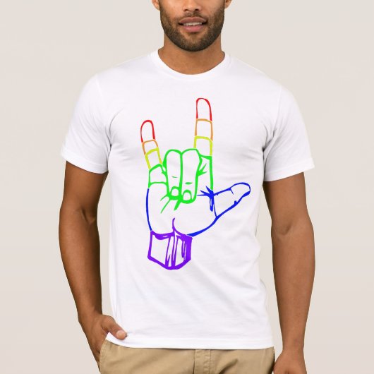 ILU-hand T-shirt (Voorkant)