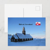 Ilulissat, Groenland foto Briefkaart (Voorkant / Achterkant)