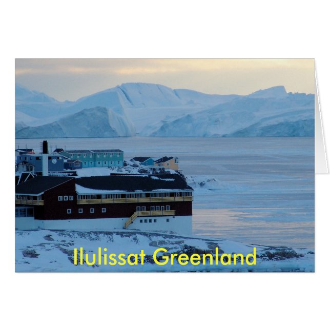 Ilulissat Groenland - Gepersonaliseerd (Voorkant Horizontaal)