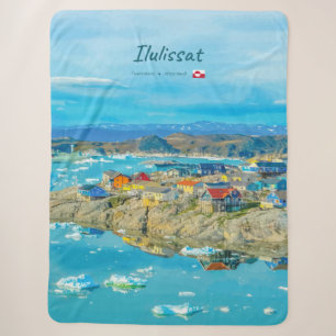 Ilulissat, Groenland - IJsberg Stad Sherpa Deken