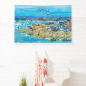 Ilulissat, Groenland - IJsberg Stad Spandoek (Insitu)