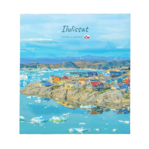 Ilulissat, Groenland - Stad van Ijsbergen Notitieblok