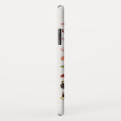 Ilustracion de comida japonesa de sushi Case-Mate iPhone case (Achterkant/rechts)