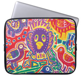 Ilustración de Mola1 Laptop Sleeve