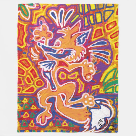  Ilustración de Mola2 Fleece Deken (Voorkant)