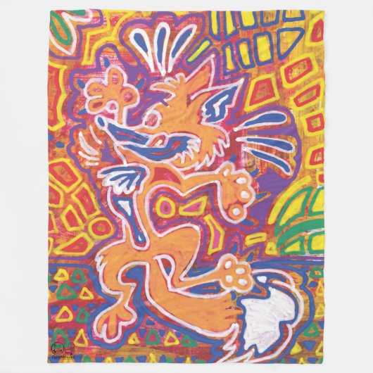 Ilustración de Mola2 Fleece Deken (Voorkant)