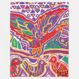  Ilustración de Mola3 Fleece Deken