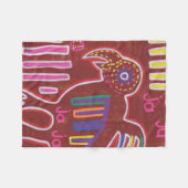 Ilustración de Mola4 Fleece Deken (Voorkant (Horizontaal))