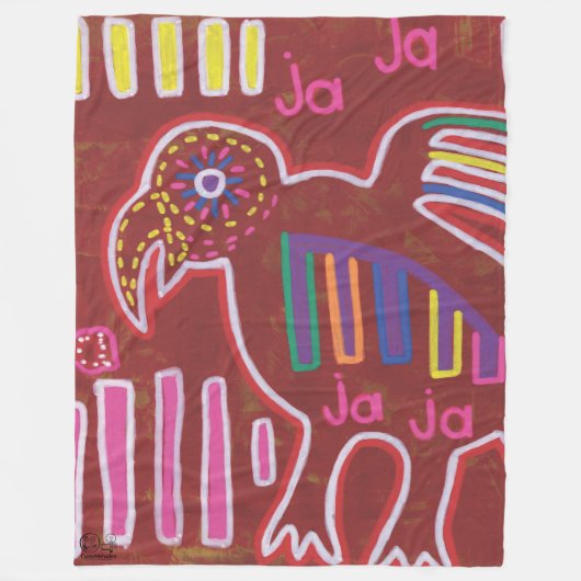 Ilustración de Mola4 Fleece Deken (Voorkant)