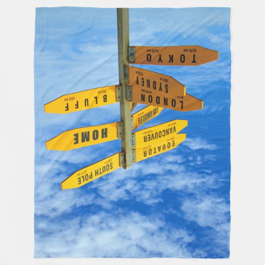 iLUV TRAVEL Fleece Deken (Voorkant)