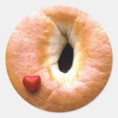 iluvbagels ronde sticker (Voorkant)