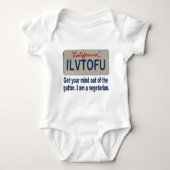 ILVTOFU California License Bord Romper (Voorkant)