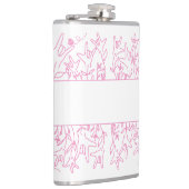 ILY Bloom - Custom Name ASL Design Heupfles (Rechts)