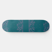 ILY Bloom - Custom Name ASL Design Persoonlijk Skateboard (Horizontaal)