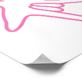 ILY Bloom - Custom Name ASL Design Poster (Hoek)